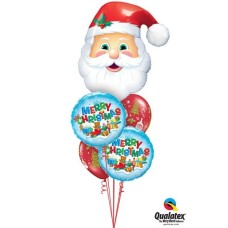 Bukiet 105 Jolly St. Nick Qualatex #20566 40079-2 40571-2